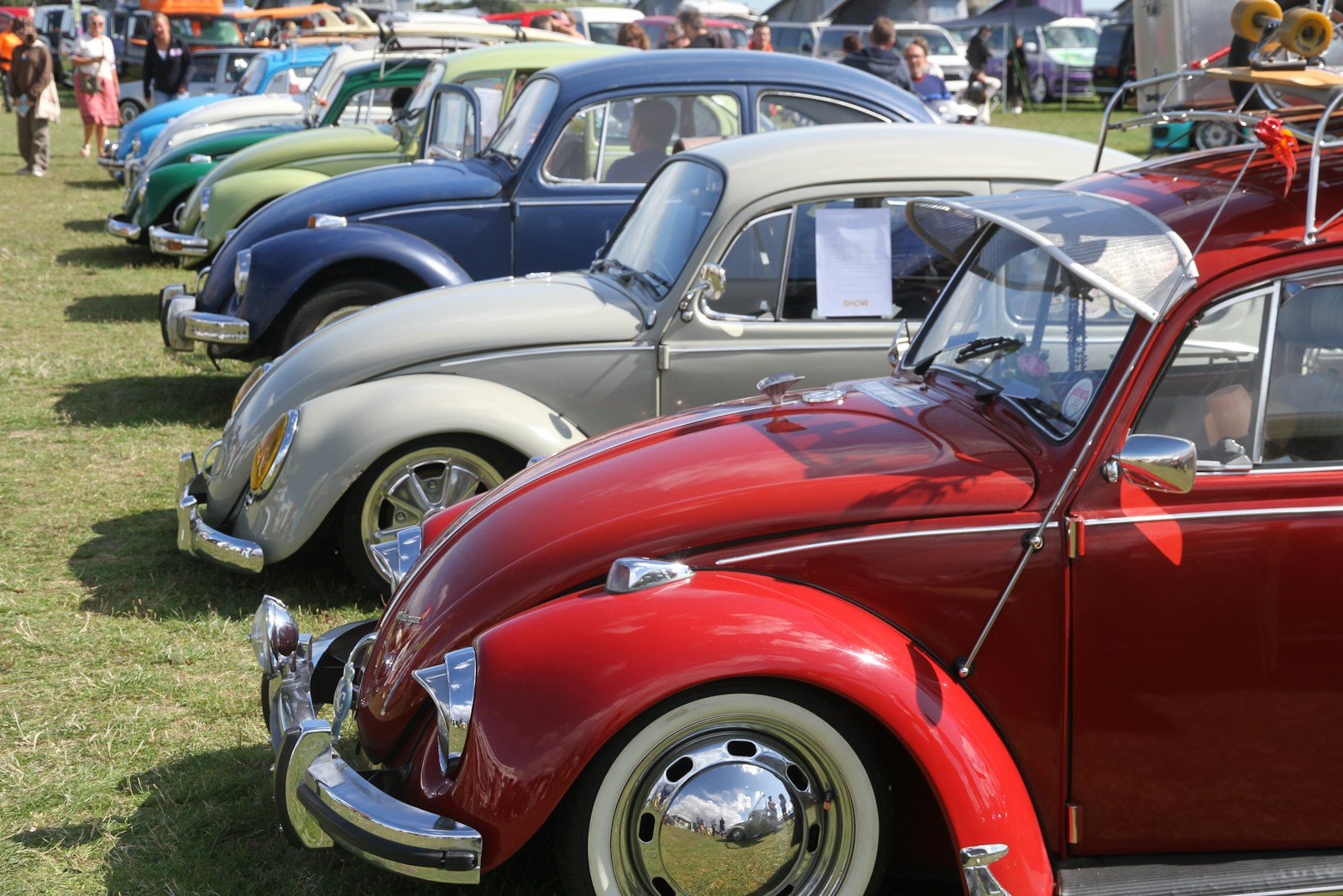 Restaurierung von VW Käfer Felgen